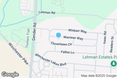 Map image of the property - 6573 Warriner Way