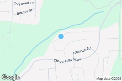 Map image of the property - 326 Chapel Hill Trail