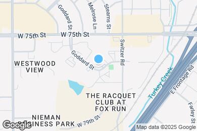 Map image of the property - Fox Run Apartments