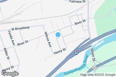 Map image of the property - 42 London Ave