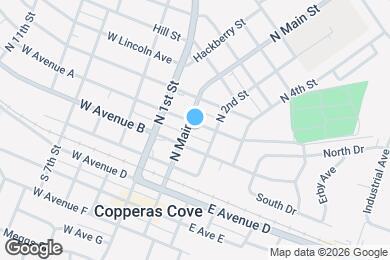 Map image of the property - 102 E Avenue A