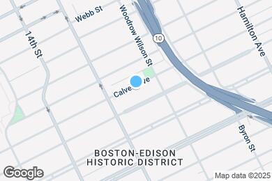 Map image of the property - 1673 Calvert Ave