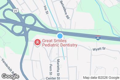 Map image of the property - 60 Marietta St