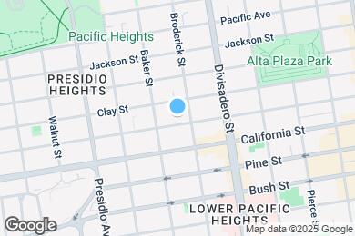 Map image of the property - 3018 Sacramento St