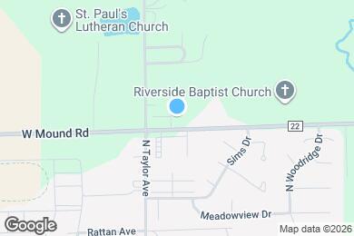 Map image of the property - Oakwood Estates