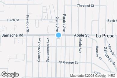 Map image of the property - 937 Grand Ave