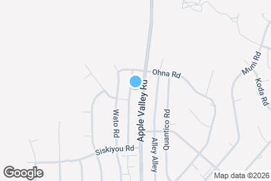 Map image of the property - 16482 Apple Valley Rd