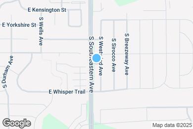 Map image of the property - 5411 S Huntwood Ave