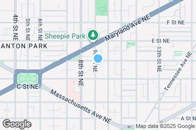 Map image of the property - 901 D St NE