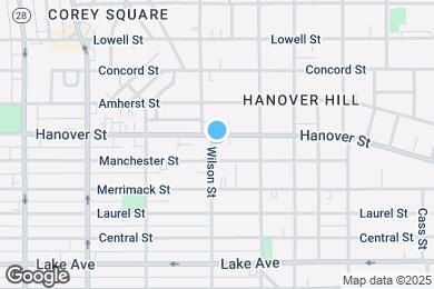 Map image of the property - 427 Hanover St