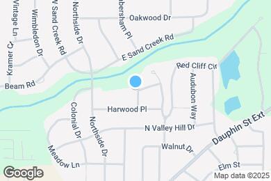 Map image of the property - 105 Windcreek Ln