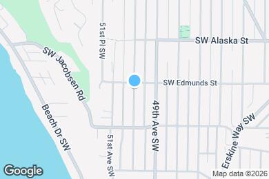 Map image of the property - 4837 50th Ave SW