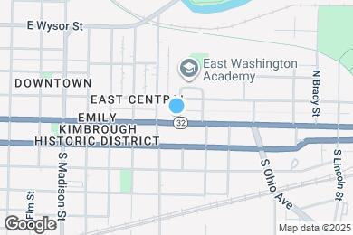 Map image of the property - 924 E Main St