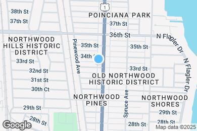Map image of the property - 605 33rd St