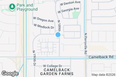 Map image of the property - 18906 W Reade Ave