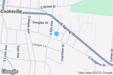 Map image of the property - 740 E Hudgens St