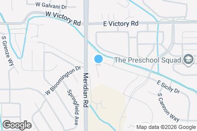 Map image of the property - 3492 S Bartlett Ave