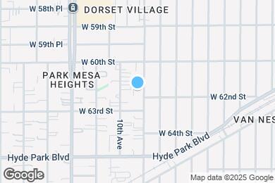 Map image of the property - 6113 8th Ave