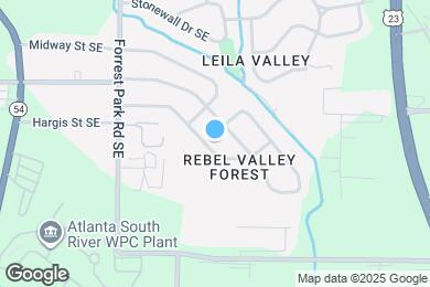 Map image of the property - 1068 Rebel Forest Dr SE