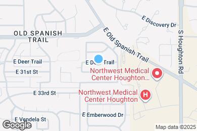 Map image of the property - 9966 E Deer Trail