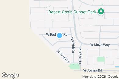 Map image of the property - 17706 W Maya Way