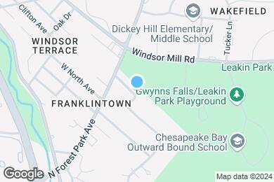 Map image of the property - Gwynnbrook Townhomes