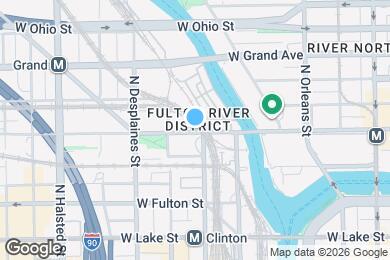 Map image of the property - 576 W Kinzie St