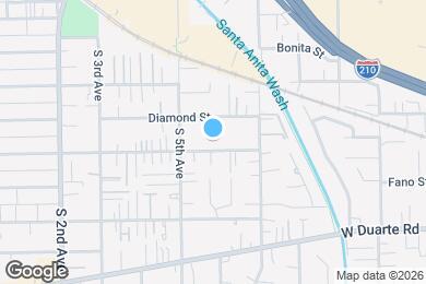 Map image of the property - 925 El Dorado St