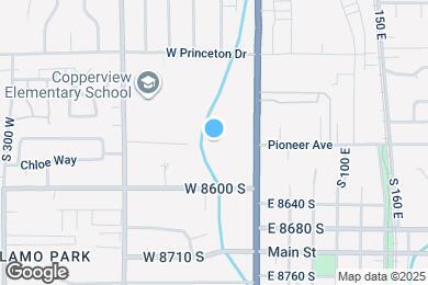 Map image of the property - Wasatch View Apartments
