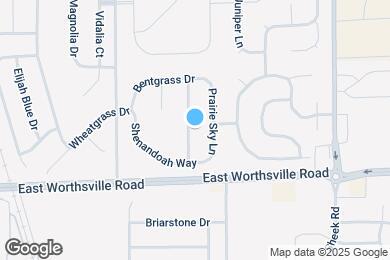 Map image of the property - 1989 Morning Light Ln