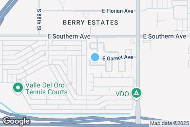 Map image of the property - 9018 E Glade Ave