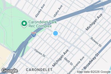 Map image of the property - 612 Holly Hills Ave