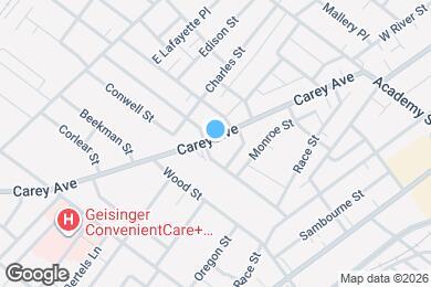 Map image of the property - 174 Carey Ave