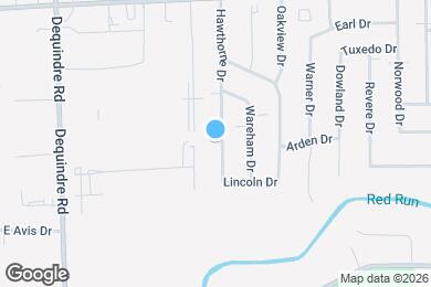 Map image of the property - 32345 Hawthorne Dr