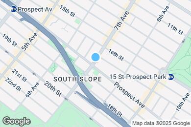 Map image of the property - 493 Seventh Avenue