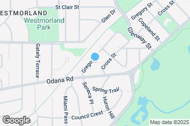 Map image of the property - 3633 Gregory St