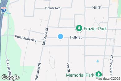 Map image of the property - 621 Holly St