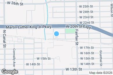 Map image of the property - 1951 W 19th St