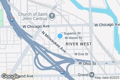 Map image of the property - 951 W Huron St