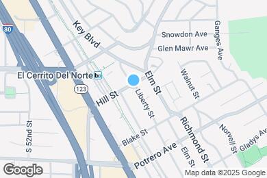 Map image of the property - 1751 Liberty St