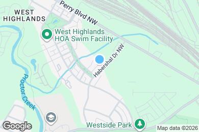 Map image of the property - 1668 Habershal Dr NW