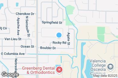 Map image of the property - 1340 Sierra Cir