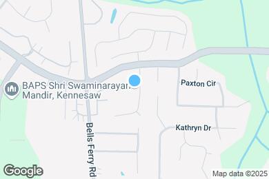 Map image of the property - 3381 Chastain Crossing NE