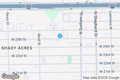Map image of the property - 912 W 25th St
