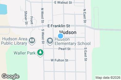 Map image of the property - 311 E Clinton St