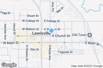 Map image of the property - 202 N Kealy Ave