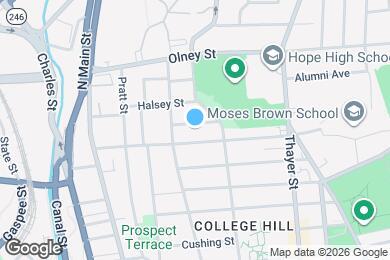 Map image of the property - 23 Creighton St