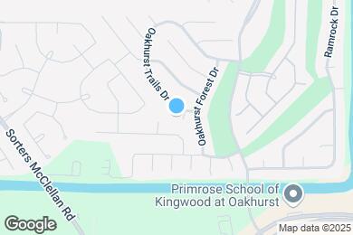 Map image of the property - 25504 Oakhurst Trails Ct