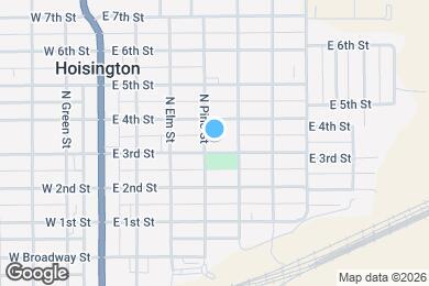 Map image of the property - 404 E 3rd St