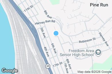 Map image of the property - 1406 8th Ave